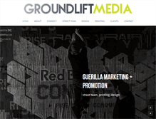 Tablet Screenshot of groundliftmedia.com